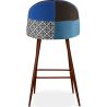 Patchwork kruk met bekleding - Scandinavische stijl - Pixi image 7