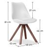 Eetkamerstoel - Scandinavische stijl - Denisse image 7