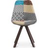 Silla de Comedor - Tapizada en Patchwork - Patty image 7