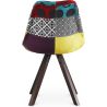 Silla de Comedor - Tapizada en Patchwork - Ray image 7