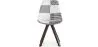Silla de Comedor - Tapizada en Patchwork - Blanco y Negro - Denisse  image 7