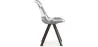 Silla de Comedor - Tapizada en Patchwork - Blanco y Negro - Denisse  image 7