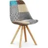 Eetkamerstoel - Gestoffeerd in patchwork - Patty image 7