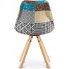 Eetkamerstoel - Gestoffeerd in patchwork - Patty image 7
