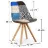 Eetkamerstoel - bekleed met patchwork - Pixi image 7