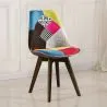 Eetkamerstoel - bekleed met patchwork - Simona image 7