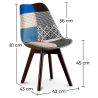 Eetkamerstoel - bekleed met patchwork - nieuwe editie - Pixi image 7
