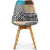 Eetkamerstoel - bekleed met patchwork - nieuwe editie - Patty image 7