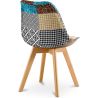 Eetkamerstoel - bekleed met patchwork - nieuwe editie - Patty image 7