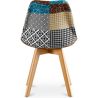 Eetkamerstoel - bekleed met patchwork - nieuwe editie - Patty image 7