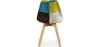 Patchwork beklede eetkamerstoel - Simona image 7