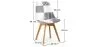 Eetkamerstoel - zwart-witte patchwork bekleding - nieuwe editie - Sam image 7