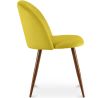 Eetkamerstoel - bekleed met fluweel - Scandinavisch design - Evelyne image 7