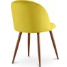Eetkamerstoel - bekleed met fluweel - Scandinavisch design - Evelyne image 7