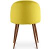 Eetkamerstoel - bekleed met fluweel - Scandinavisch design - Evelyne image 7