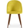 Eetkamerstoel - bekleed met fluweel - Scandinavisch design - Evelyne image 7