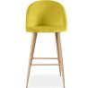 Met fluweel beklede kruk - Scandinavisch design - Evelyne image 7