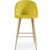 Met fluweel beklede kruk - Scandinavisch design - Evelyne image 7