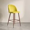Met fluweel beklede kruk - Scandinavisch design - Evelyne image 7