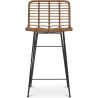 Rieten barkruk - Boho Bali Ontwerp -65cm - Catori image 7