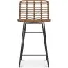 Rieten barkruk - Boho Bali Ontwerp -65cm - Catori image 7