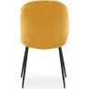 Eetkamerstoel - Bekleed met fluweel - Retro - Elias image 7