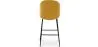 Kruk met rugleuning - Fluweel Bekleed - Retro Design - Elias image 7