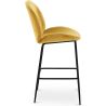 Kruk met rugleuning - Fluweel Bekleed - Retro Design - Elias image 7