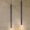 Plafondlamp LED Tube - Hanglamp in Zwart - 60cm - Bruna image 7