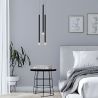 Plafondlamp LED Tube - Hanglamp in Zwart - 60cm - Lilu image 7