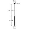 Plafondlamp Cementbuis - LED Hanglamp - 30cm - Aroc image 7