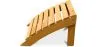 Houten voetenbankje voor tuinstoel - Alana image 7
