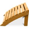 Houten voetenbankje voor tuinstoel - Alana image 7