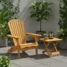 Tuinstoel en tuintafel - hout - Alana image 7
