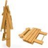 Tuinstoel en tuintafel - hout - Alana image 7