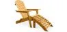Ligstoel met Voetsteun - Houten Tuinstoel - Alana image 7