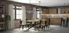 Rechthoekige eettafel - Industrieel ontwerp - Hout en metaal - Danr image 7