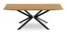 Rechthoekige eettafel - Industrieel ontwerp - Hout en metaal - Danr image 7
