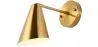 Wandlamp - Kegel Metaal - Goud - Livel image 7