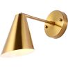 Wandlamp - Kegel Metaal - Goud - Livel image 7