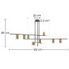 Barras Plafondlamp - LED Hanglamp - Piper image 7