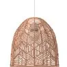 Rotan plafondlamp - Hanglamp Boho Bali Design - Bu image 7