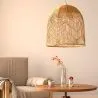 Rotan plafondlamp - Hanglamp Boho Bali Design - Bu image 7