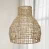 Rotan Plafondlamp - Hanglamp Boho Bali Design - Lan image 7