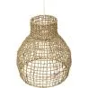 Rotan Plafondlamp - Hanglamp Boho Bali Design - Lan image 7