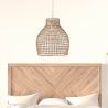 Rotan Plafondlamp - Hanglamp Boho Bali Design - Lan image 7