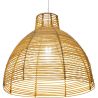 Rotan plafondlamp - Hanglamp Design Boho Bali - Can image 7