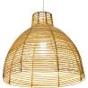 Rotan plafondlamp - Hanglamp Design Boho Bali - Can image 7