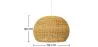 Rotan plafondlamp - Hanglamp - Boho Bali Design - Kim image 7