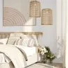 Rotan Plafondlamp - Hanglamp Boho Bali Design - Lian image 7